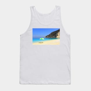 Sun, Sea and Shade - Myrtos Beach Tank Top